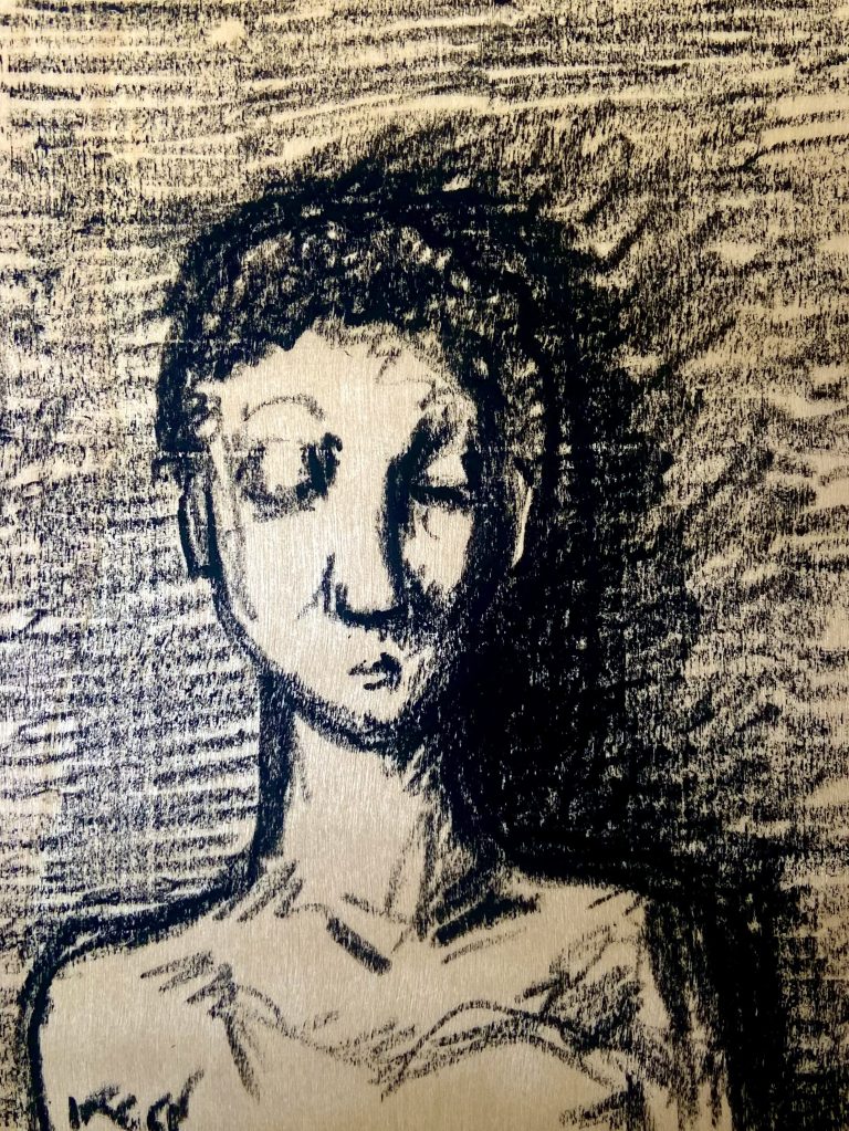 The Pensive Boy - artwork by Kynan Clarke-Chancellor